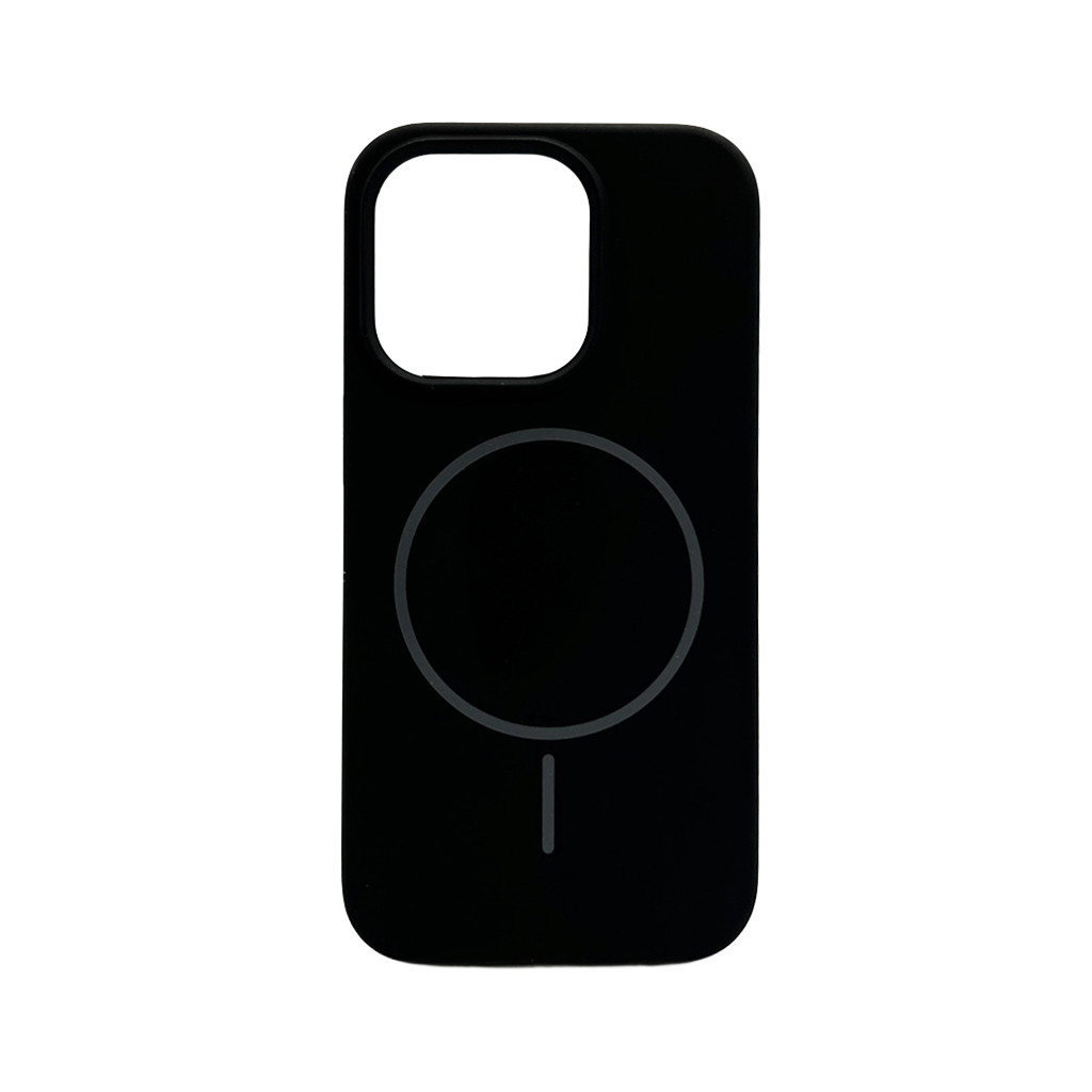 Чохол для смартфона Cosmic Silicone Case Magnetic for Apple iPhone 15 Pro Max 18,Black, фото 1