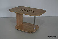 Журнальний стіл Овал колір дуб сонома