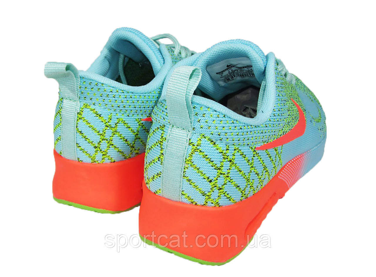 Nike air max thea flyknit green online