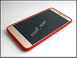 Червоний м'який матовий чохол для Xiaomi Redmi Note 3 Pro SE 3i, TPU бампер накладка, фото 7