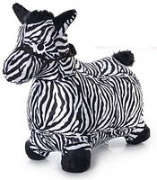 Прыгун ослик 0325 зебра в чехле