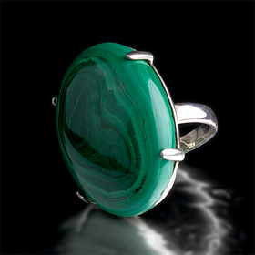 Малахіт, кільця