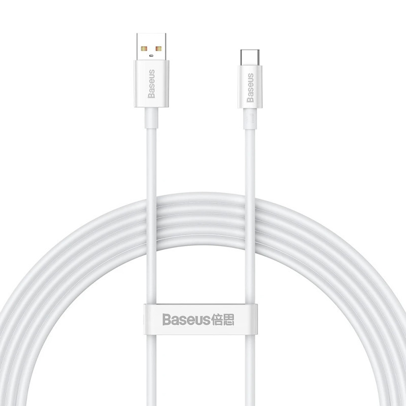 Дата кабель Baseus Superior Series Fast Charging USB to Type-C 100W (1m) (P10320102), фото 1