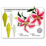 Виїмка пластикова прозора — Аркуш лілії — 3 деталі, фото 2