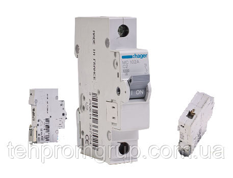 Автоматические выключатели Hager 1P 10A - фото 2 - id-p37151793