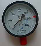 Манометр ДМ 05-МП-3У (Діаметр 100 мм; кл. точності 1,5) 0,6 МПа ТУ.У 33.2 - 14307481-031:2005, фото 2