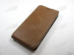 Шкіряний чохол фліп HomTom HT17 (коричневий)