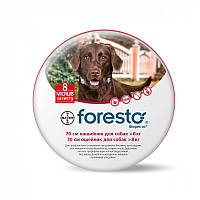 Нашийник Форесто 70см на 8 місяців від бліх та кліщів для собак Foresto Bayer Байєр