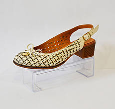 Жіночі босоніжки бежеві Molly Bessa 36 розмір