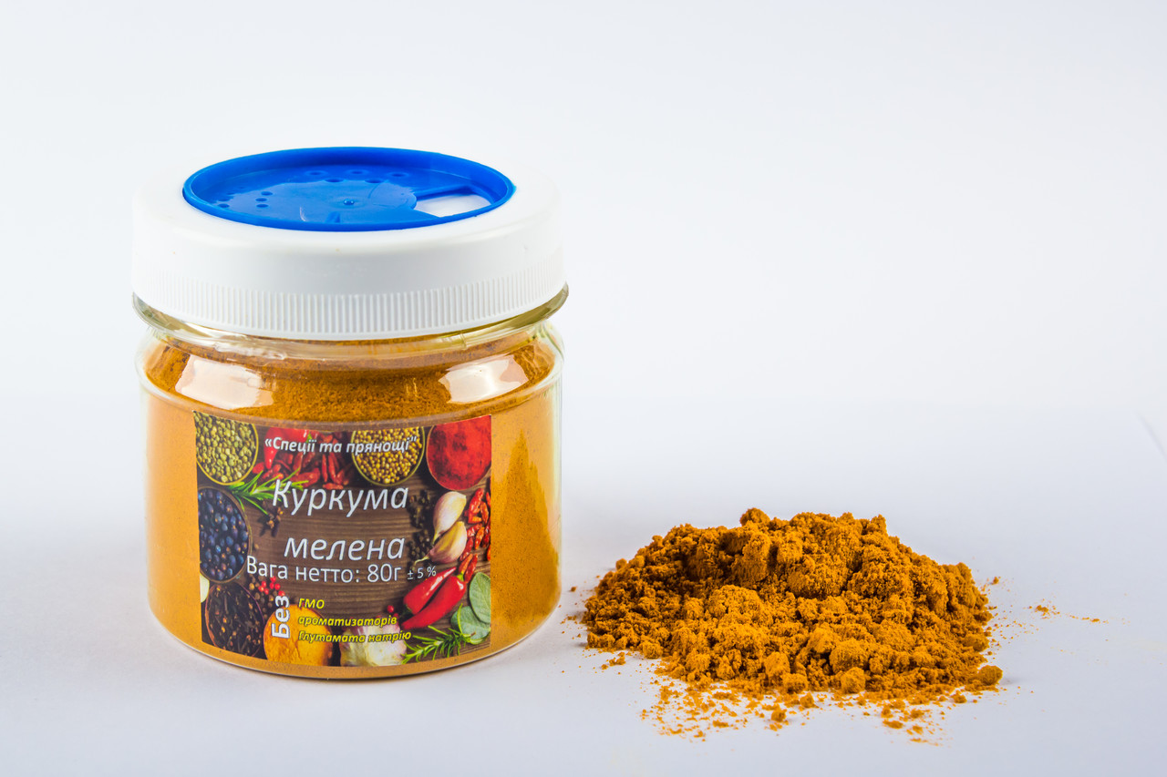 Куркума молотая Премиум 80 г: продажа, цена в Виннице. Пряности, специи ...