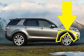 Land Rover Discovery Sport 2015-2017 Молдинг на праве крило накладка арки правого колеса Нова Оригінал