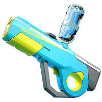 Водный аккумуляторный автомат Water Gun 8002C (600ml) with lithium battery Blue / Yellow yk07 tdi