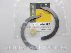 Опорний вкладиш коленвала (півмісяць) Рено Трафік 2.5 CDI (STD) G9U Renault (оригінал) 7701474972