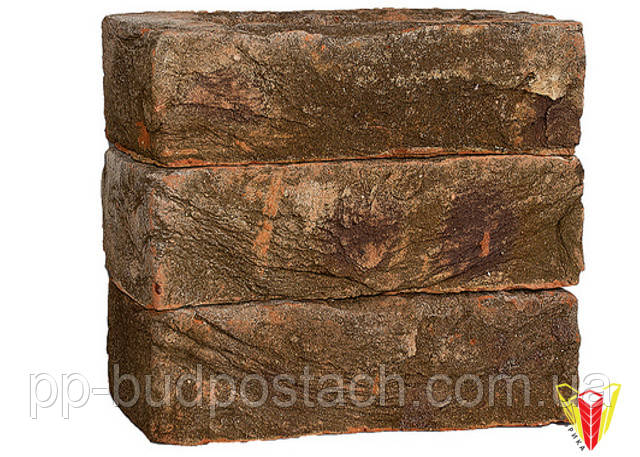 Кирпич ручной формовки "Екатеринославский кирпич" (Античный мох) Кирпич ручной формовки "Екатеринославский кирпич" (Античный мох)