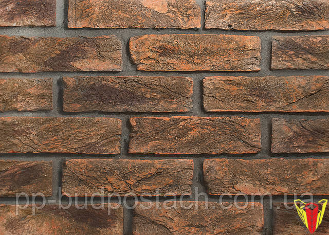 Кирпич ручной формовки "Екатеринославский кирпич" (Античный мох) Кирпич ручной формовки "Екатеринославский кирпич" (Античный мох)