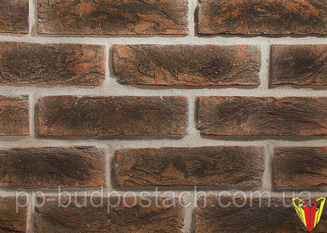 Кирпич ручной формовки "Екатеринославский кирпич" (Античный мох) Кирпич ручной формовки "Екатеринославский кирпич" (Античный мох)
