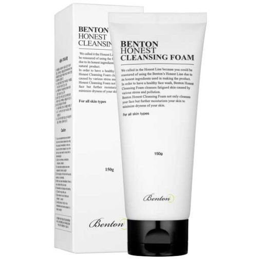 Очищающая пенка с аргановым маслом Honest Cleansing Foam Benton, 150мл Очистит и увлажнит.Южная Корея - фото 1 - id-p506452512