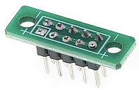 Плата-перехідник Dupont 2.54 мм, SNA188, 2×6P, штирьові роз’єми