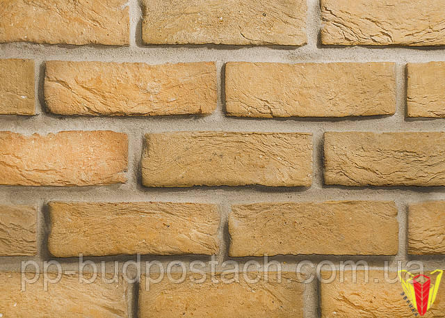 Кирпич ручной формовки "Екатеринославский кирпич" (Желтый) Кирпич ручной формовки "Екатеринославский кирпич" (Желтый)