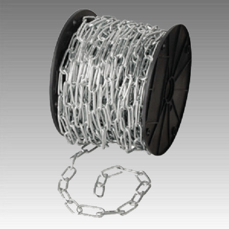 Ланцюг довгоз серпанок 3 мм оц. бухта 60 м DIN 5685C new, фото 1