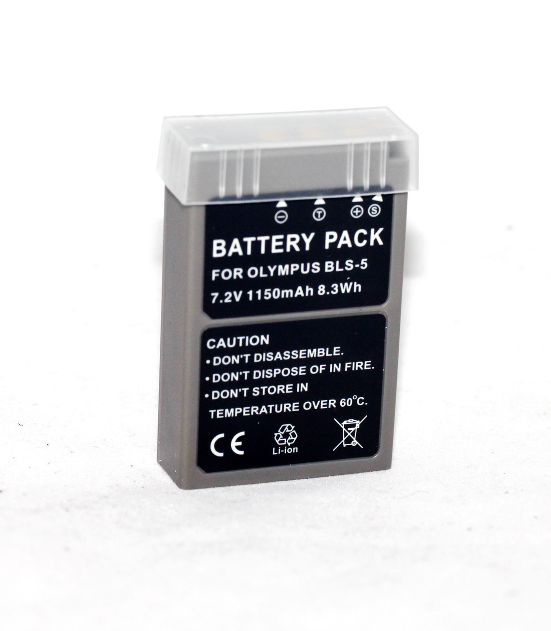 Акумулятор для фотоапаратів OLYMPUS - BLS-5 (PS-BLS5, BLS-50) - анлог на 1150 ma