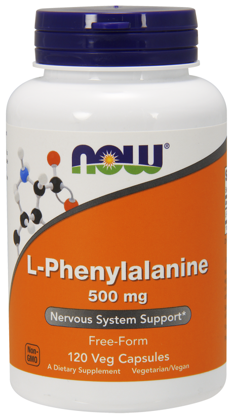 Now L-Phenylalanine 500 mg 120 сарѕ