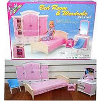 Меблі для ляльок 24014 "Спальна кімната"