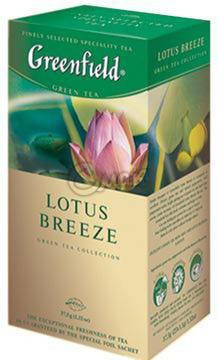 Чай Greenfield Lotus Breeze, 25 пакетів, фото 2