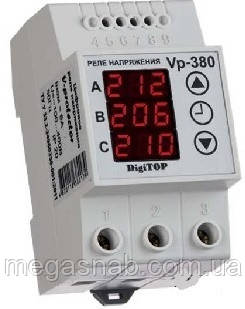 Реле напруги Vp380 DigiTOP