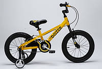 Дитячий велосипед 18 Royal Baby Bull Dozer жовтий