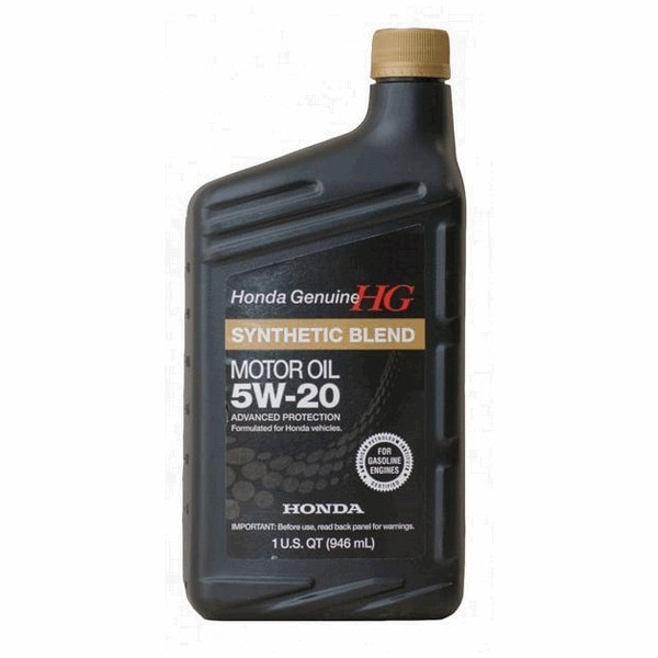 Моторное масло Honda 5W20 Synthetic Blend 1л синтетика оригинальное моторное масло для HONDA ( 08798-9032 ) - фото 1 - id-p506676034