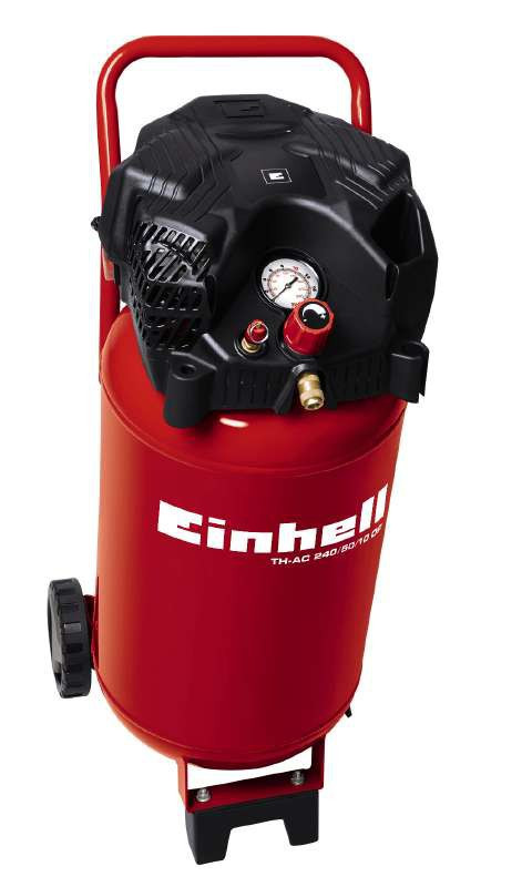 Потужний компресор Einhell TC-AC 240/50/10 OF : 1.5 кВт, 240 л/хв, 10 бар, ресивер 50л YOX199, фото 1