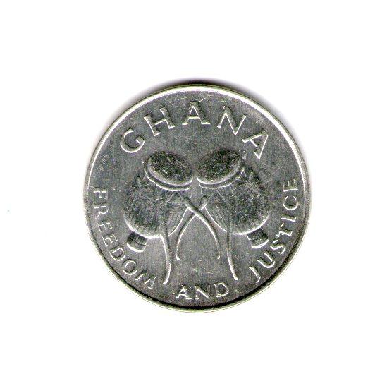 Гана 50 седі, 1999 рік Сталь з нікелевим покриттям, 7.4g, ø 27.4mm №2152