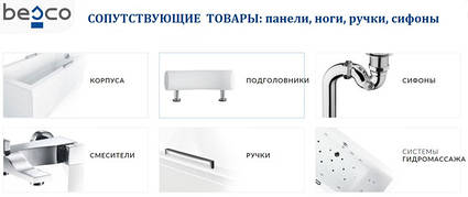 Аксесуари до ванних і душових