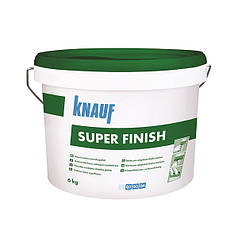 Готова шпаклівка Knauf Super Finish 6 кг білий