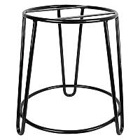 Каркас табурета HAIRPIN Stool 2ROD h41 см, чорний глянсовий