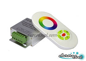 Контролер RGB Білий (Сенсорний) 18 А. Керування світлом. Керування RGB стрічкою.