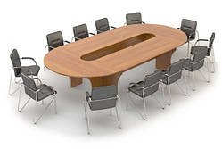 Конференц стол композиция 4 (4000*2000*750Н)