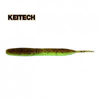 Знімний силікон Keitech Sexy Impact 3.8" 401 Green Pumpkin / Chartreuse