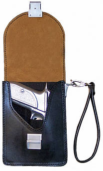 Барсетка шкіряне поясна для зброї Медан 1401 ПМ, ФОРТ, РР, ПГШ.