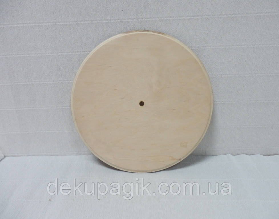 Основа для годинника Коло 30см з фрезою, фанера 6мм, фото 1