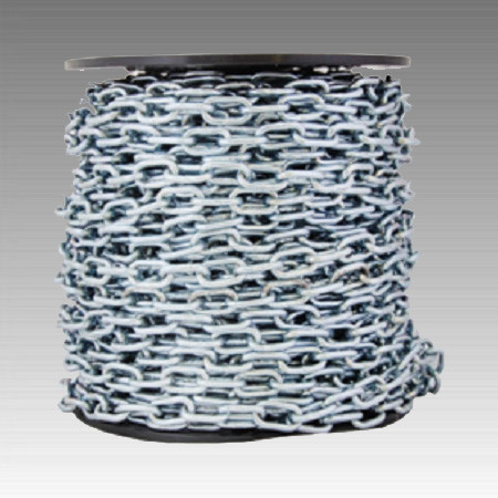 Ланцюг короткозований 3 мм ланцюги бухта 60 м DIN 5685A new, фото 1