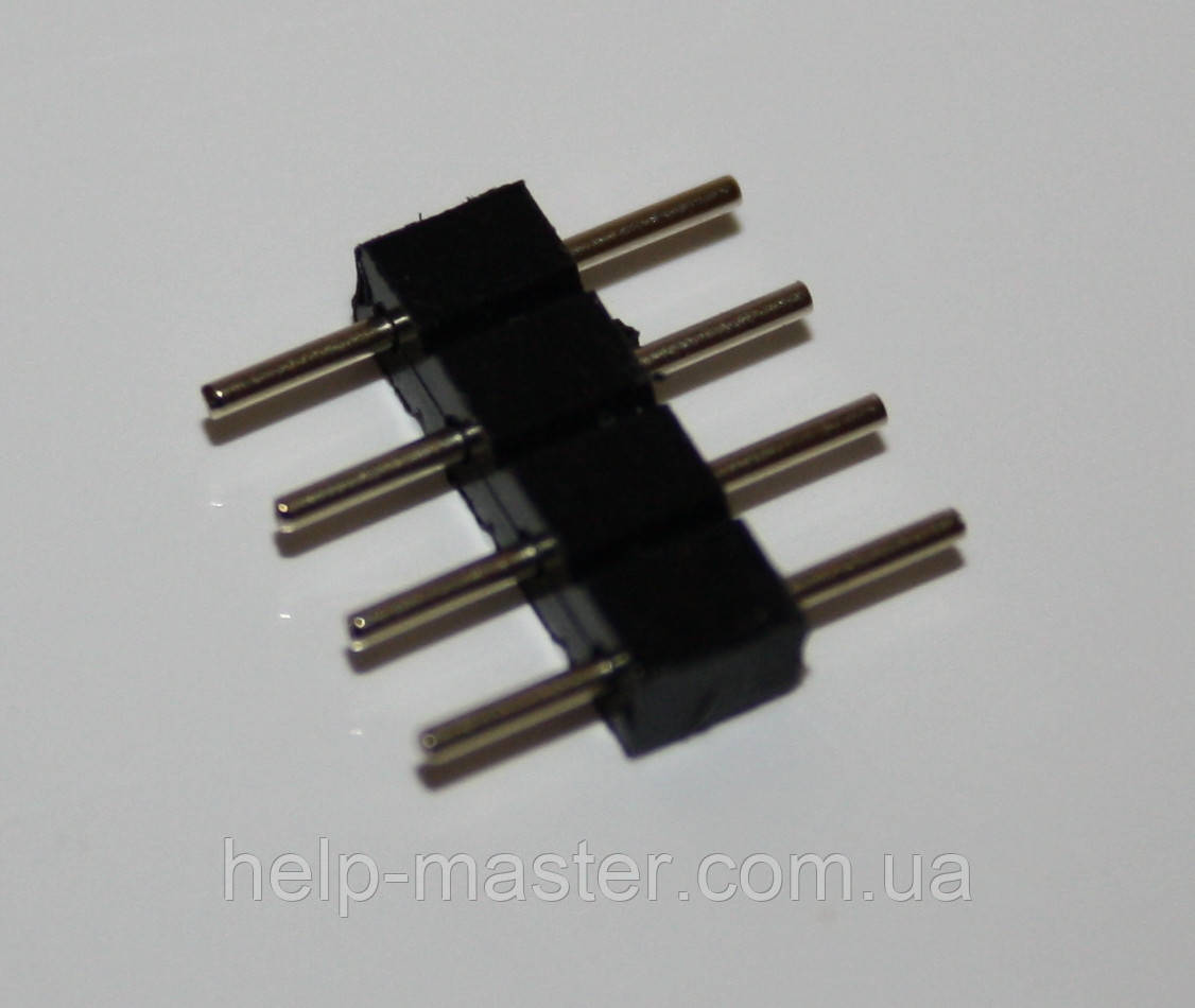 Конектор з'єднання RGB стрічки 4pin, фото 1