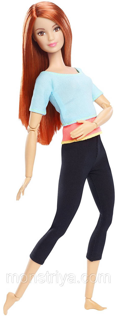 Лялька Барбі Йога Рухома артикуляція 22 точки Barbie Made to Move Серія Йога, фото 1