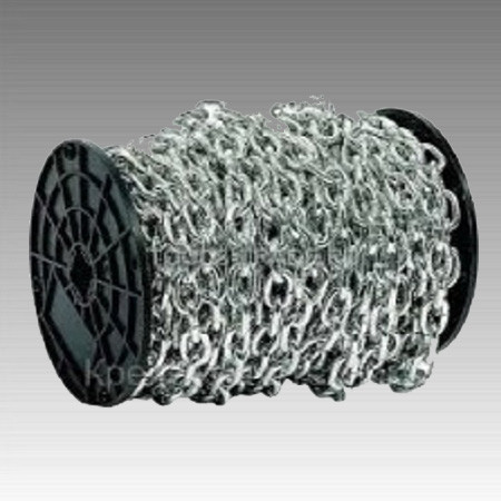 Ланцюг короткозований 5 мм ланцюга — 32 м DIN 5685A new, фото 1