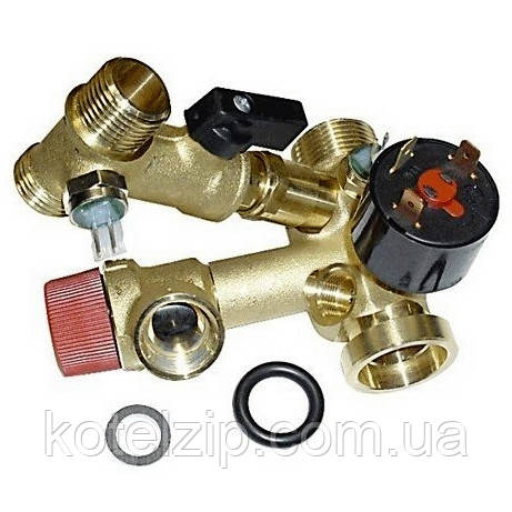 Гідровузол для котла (з краном підживлення) Ferroli Domicompact 39812130, фото 1