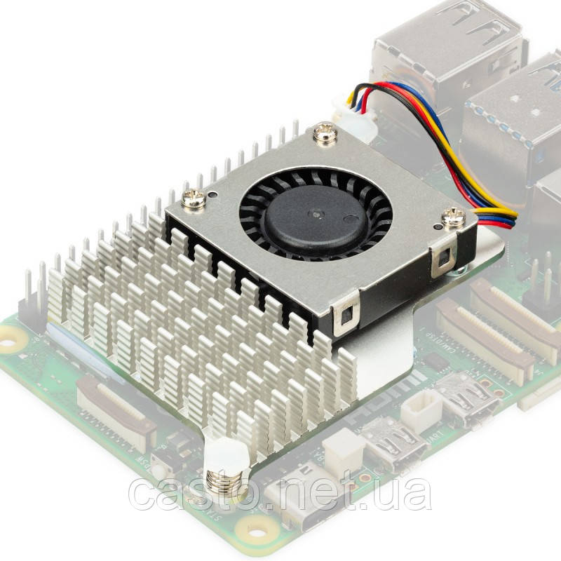 Raspberry Pi Active Cooler - комплект активного охлаждения 133050, фото 1
