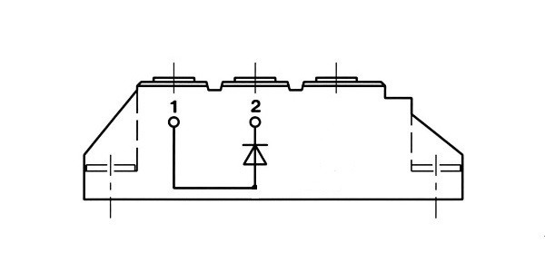 SKKE81/12 Диодній модуль Semikron