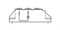 SKKE81/12 Диодній модуль Semikron