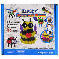 Конструктор Bunchems 100 деталей. В'язкий Пухнастий Кульку